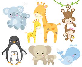Animal and Baby