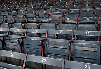 Baseball park seats