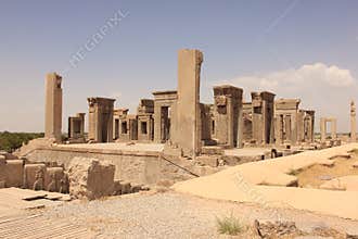 Tachara palace in Persepolis (Iran)