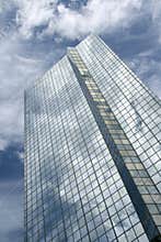 Glass skyscraper