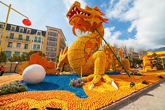 Lemon Festival (Fete du Citron) in Menton