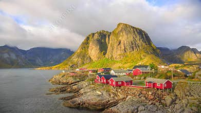 Reine fishing village in Lofoten Islands, Norway