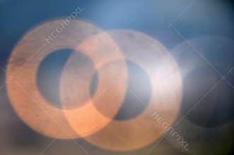 Abstract background circle bokeh