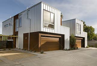 Modern home exterior architecture