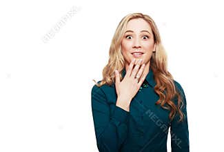 Shocked girl