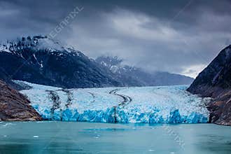 South Dawes Glacier from the Endicott Arm