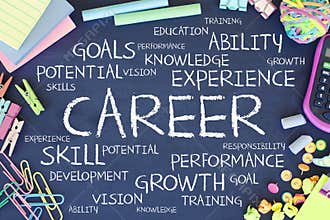 Career working experience business concept