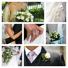 Wedding collage