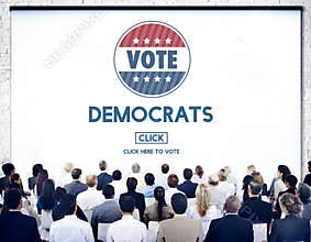 Democracy Democrats Human Rights Liberty Freedom Concept
