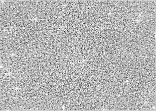 Shining Silver Glitter Background with Stars