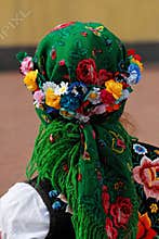 Folk clothes ornaments