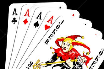 4 aces and joker