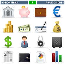 Finance Icons [1] - Robico Series