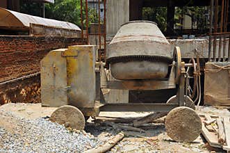 Old Cement mixer