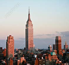 Empire State Building Before Sunset