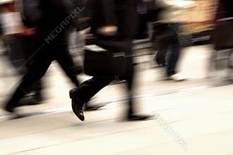Business rush hour