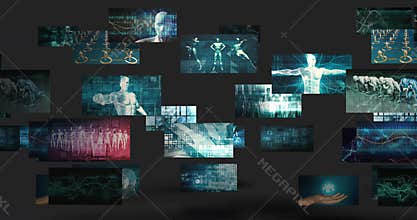 Multimedia Entertainment Video Wall Looping