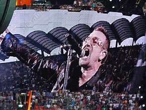 U2 concert in Milan