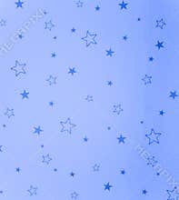 Blue Stars seamless pattern background