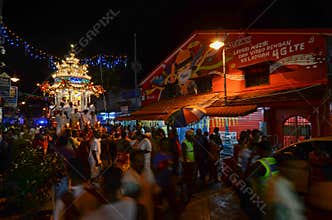 Hindu devotees in Penang seeking blessings, fulfilling vows and offering thanks during Thaipusam Festival.