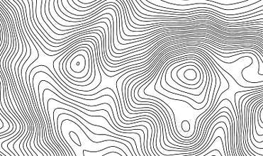 Topographic map contour background. Topo map with elevation.