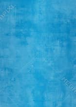 Grunge blue plaster wall with stains