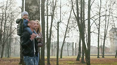 Family walk in the Park