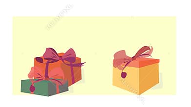 Animated Happy Birthday Card with Mouse and Presents