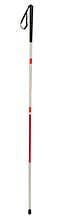 White cane, for blind persons