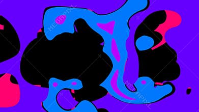 Digital marbling, bright abstract 3D computer generated backdrop, colorful liquid color palette mesh background