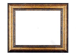 Antiqued picture frame
