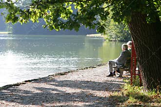 Seniors in the park