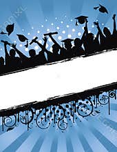 Graduation Celebration Grunge
