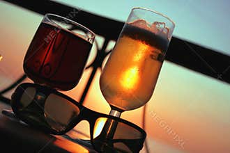Beer and wine