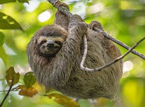 Sloth In Costa Rica