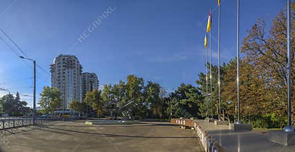 Victory Park in Odessa, Ukraine