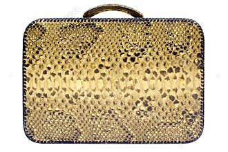 Snakeskin Bag w/ Path (Side View)