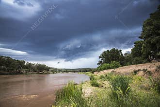 Just before rain in South Africa