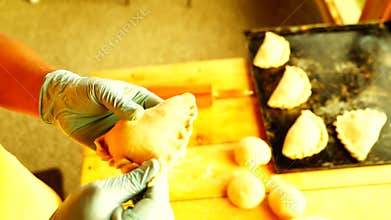 Making Homemade Empanadas