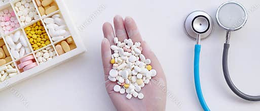 Different medication on hand