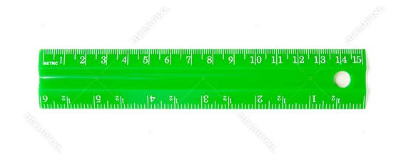 Green ruler