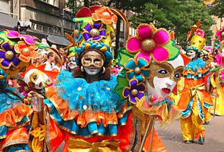 Masks at Carnival