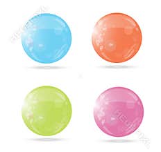 Colorful soap bubble