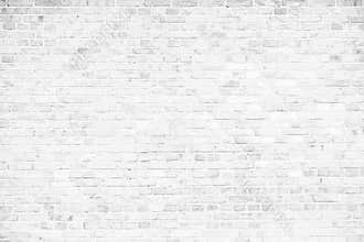 White brick wall background. Simple grungy white brick wall as seamless pattern texture background