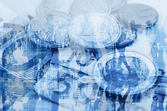 GDP economy concept, money