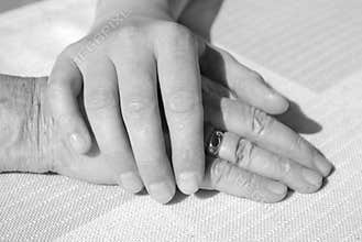 Old and young hands