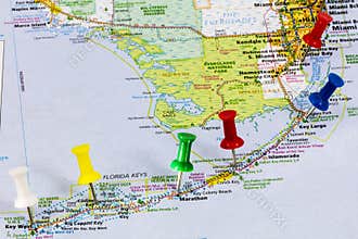 Florida Keys Miami florida road map trip travel key west cruise