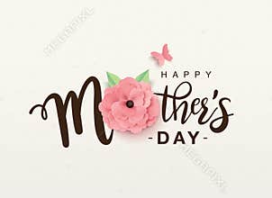 Happy Mother`s Day greeting design