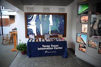 Texas Travel Information Center Desk