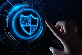 Data protection Cyber Security Privacy Business Internet Technology Concept